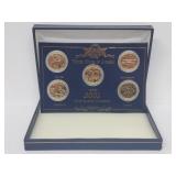2001 Gold Layered State Quarter Collection 2001 Gold Layered State Quarter Collection
