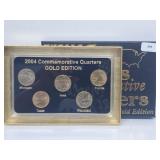 2004 Gold Ed Commemorative Quarters