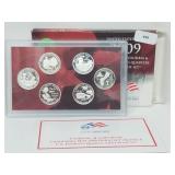 2009 US Mint 90%Silv US Terr. Quarter Proof Set