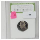 INB 1987-S Cameo Gem Proof Jeff Nickel