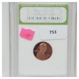 INB 1987-S Cameo Gem Proof Lincoln Penny