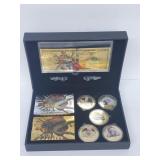 Stan Lee Commemorative Coins, Cards, & Bill Stan Lee Commemorative Coins, Cards, & Bill