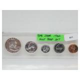 1962 90% Silver Mint Proof Set 1962 90% Silver Mint Proof Set