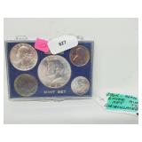 1964 UNC 90% Silver Mint Set 1964 UNC 90% Silver Mint Set