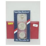 US Bicentennial 40% Silver UNC Set