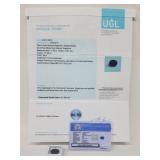 17.65ct Natural Blue Sapphire Gem UGL Certified 17.65ct Natural Blue Sapphire Gem UGL Certified