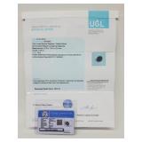 2.55ct Blue Sapphire Gemstone UGL Certified 2.55ct Blue Sapphire Gemstone UGL Certified