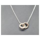 .925 Sterling Silver Adjustable Necklace