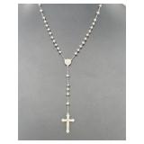 .925 Sterling Silver Rosary