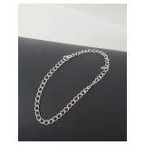 .925 Sterling Silver Chain Bracelet .925 Sterling Silver Chain Bracelet