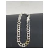 .925 Sterling Silver Chain Bracelet .925 Sterling Silver Chain Bracelet