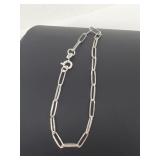.925 Sterling Silver Chain Bracelet .925 Sterling Silver Chain Bracelet