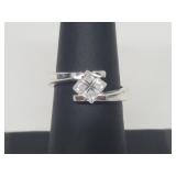 .925 Sterling Silver CZ Ring