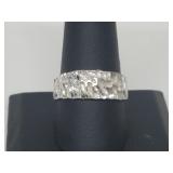 .925 Sterling Silver Nugget Ring .925 Sterling Silver Nugget Ring