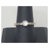.925 Sterling Silver Moonstone Ring .925 Sterling Silver Moonstone Ring