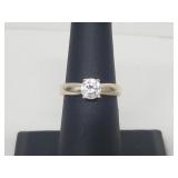 .925 Sterling Silver Solitaire Ring .925 Sterling Silver Solitaire Ring