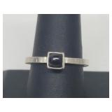 .925 Sterling Silver Onyx Ring .925 Sterling Silver Onyx Ring