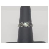.925 Sterling Silver Abalone Ring .925 Sterling Silver Abalone Ring