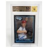 2006 Bowman Chrome Brad Furnish AU Beckett 9.5