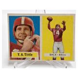 1957 Topps Football #30 - Y.A. Tittle