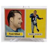1957 Topps Football #88 - Frank Gifford