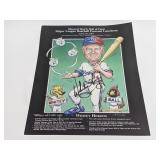 Whitey Herzog/ Dudley AUTO HOF Luncheon Poster