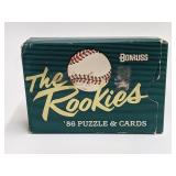 1986 Donruss The Rookies Puzzle & Cards Pack