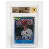 2007 Bowman ChromeXFrac C. Mortensen AU Beckett9.5