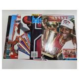 (6) Michael Jordan Basketball Magazines