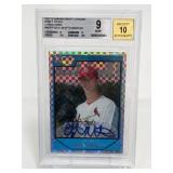 2007 Bowman Chrome XFrac. C. Mortensen AU Beckett9