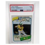 1980 Topps Rickey Henderson #482 PSA 7