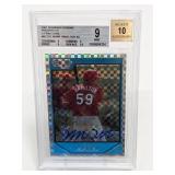 2007 Bowman Chrome X-Fac Mark Hamilton AU Beckett9