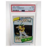 1980 Topps Rickey Henderson #482 PSA 6