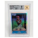 2007 Bowman Chrome Ref. Peter Kozma AU Beckett 9