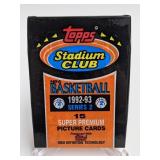 1992-93 Topps Stadium Club Basketball Series 3