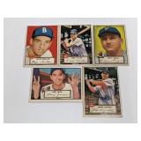 1952 Topps Baseball Red Backs Low Series $310 Book