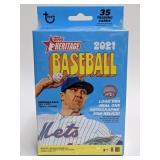 2021 Topps Heritage Baseball Sealed Cards