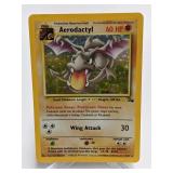 1999 Pokemon Aerodactyl Rare Holo Fossil 1/62