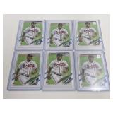 (6) 2021 Topps Christian Pache RC Cards