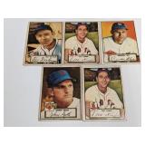 1952 Topps Baseball Red Backs Low Series $350 Book