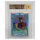 2008 Bowman Chrome Ref. David Kopp AU Beckett 9.5