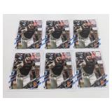 (6) 2021 Topps Joey Bart RC Baseball Cards