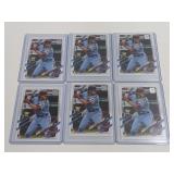 (6) 2021 Topps Alec Bohm RC Baseball Cards