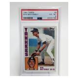 1984 Topps Don Mattingly #8 PSA 6
