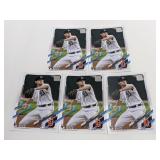 (5) 2021 Casey Mize Rookie Baseball Cards