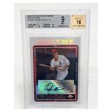 2005 Topps Up. Chrome Ref Tyler Greene AU Beckett9