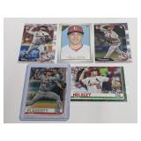 (5) St. Louis Cardinals Baseball RC Cards
