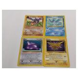 (4) Pokemon Rare Fossil Cards