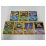 (7) Pokemon 1st Edition Cards