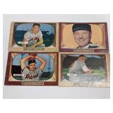 1955 Bowman Baseball 4 Different Umpire Card